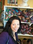 Me at River Boutique & Yarn